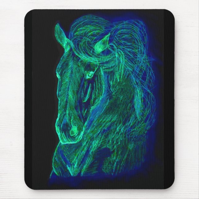 Neon Mane Mousepad (Front)