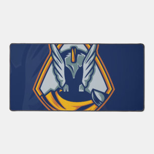 Neon Mascot Gaming Studio Desk Mat Mouse Pad