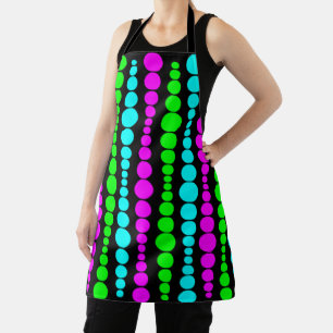 Neon Modern Rectangles  Apron
