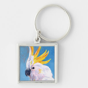 Neon Mohawk - Cockatoo Key Ring