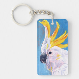 Neon Mohawk - Cockatoo Key Ring