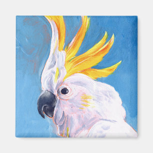 Neon Mohawk - Cockatoo Magnet