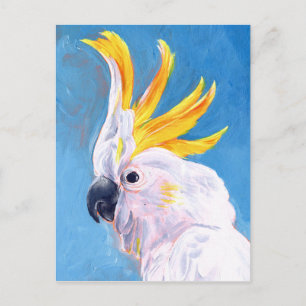 Neon Mohawk - Cockatoo Postcard