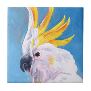 Neon Mohawk - Cockatoo Tile