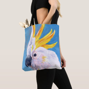 Neon Mohawk - Cockatoo Tote Bag