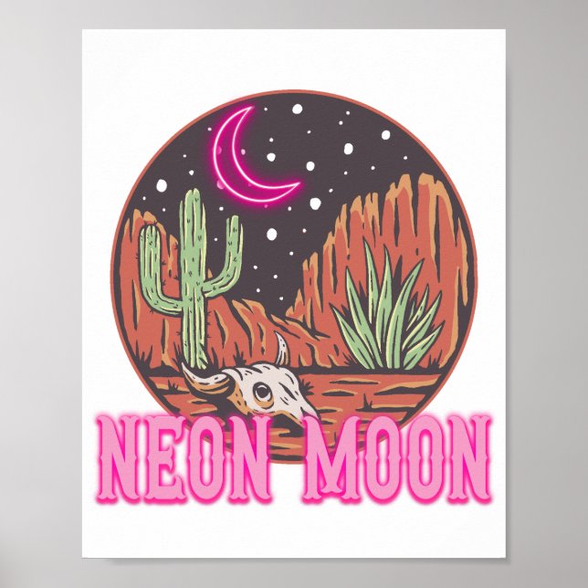 Neon Moon Poster (Front)