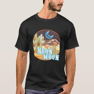 Neon Moon Retro Western 80s 90s Country Tee