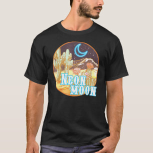 Neon Moon Retro Western 80s 90s Country Tee