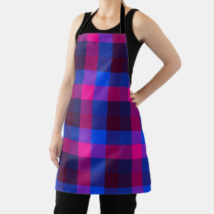 Neon mosaic fusion apron