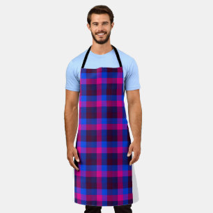 Neon mosaic fusion apron