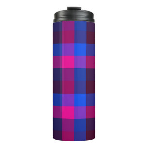 Neon mosaic fusion thermal tumbler