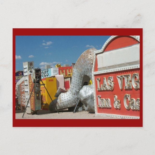 Neon Museum, Las Vegas, Nevada Postcard (Front)
