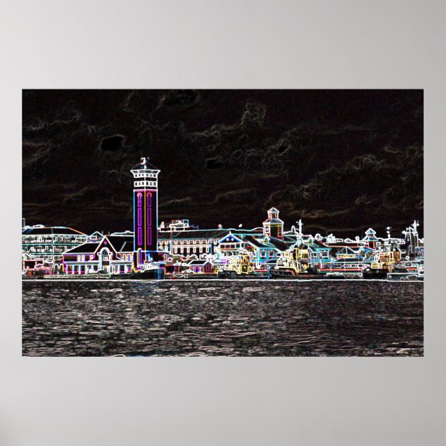 Neon Nassau Poster (Front)