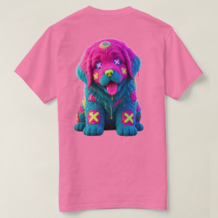 Neon Newf Meltdown T-Shirt