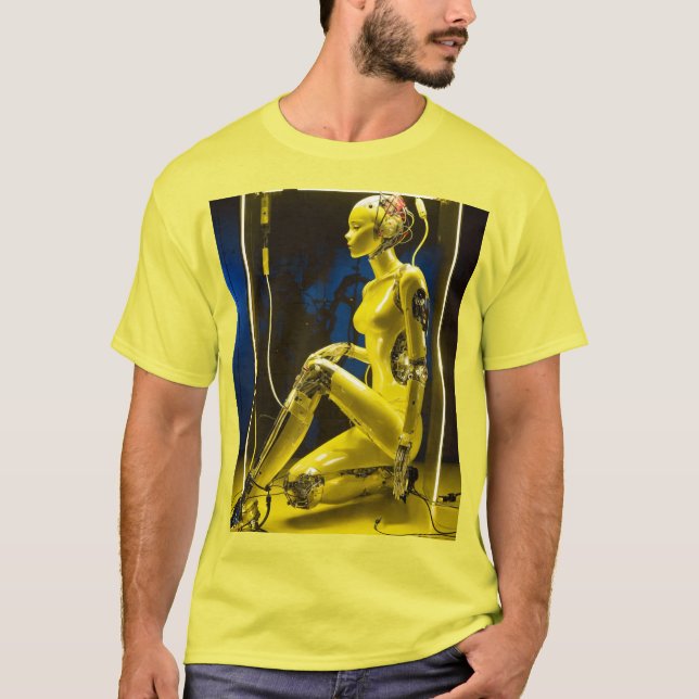 Neon Nexus: The Future of Form T-Shirt (Front)