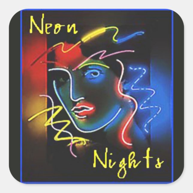 Neon Nights Sticker (Front)