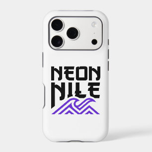 NEON NILE Wave Logo iPhone Case