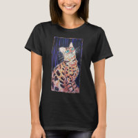 Neon Noir Bengal Cat