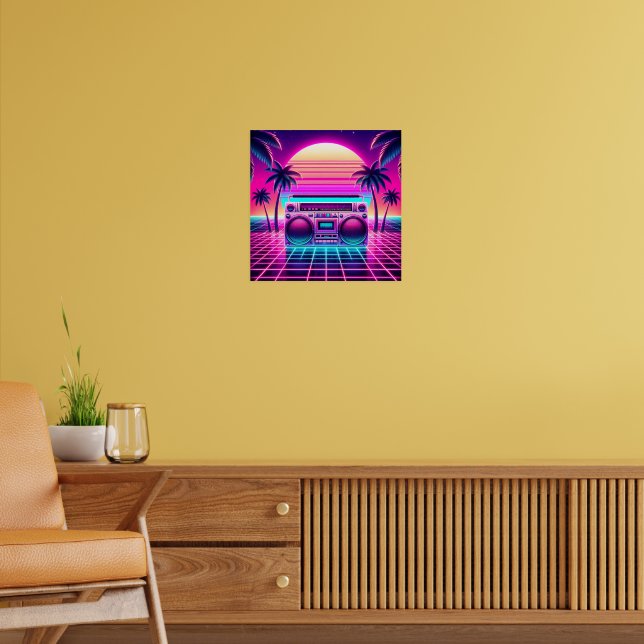 Neon Noise Poster (Living Room 2)