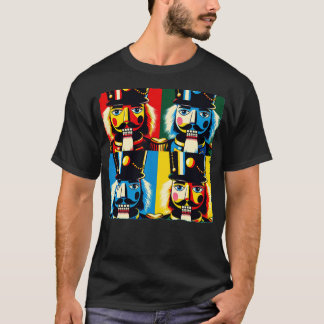 Neon Nutcracker Arts Ballet Brilliance Classic Chr T-Shirt