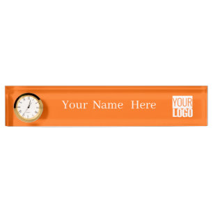 Neon orange - add logo nameplate