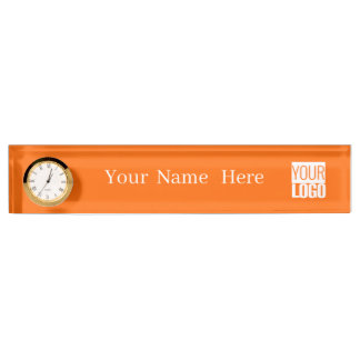 Neon orange - add logo nameplate