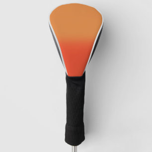 Neon Orange Gradient – Bold Vibrant Style Golf Head Cover