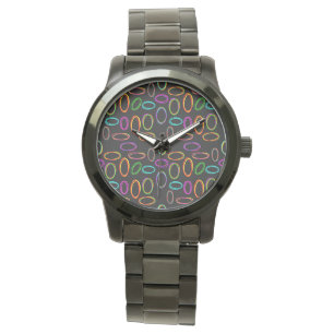 Neon Ovals Watch