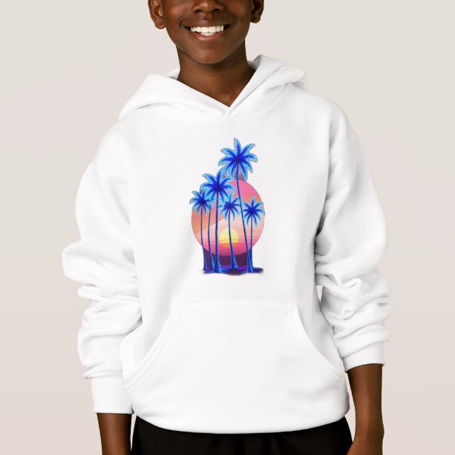 Neon palm trees  (Front)