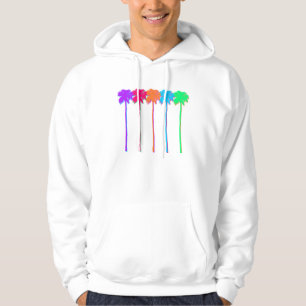 Neon Palm Trees Hoodie