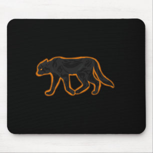 NEON PANTHER MOUSE MAT
