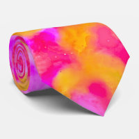 Neon pink and orange blur