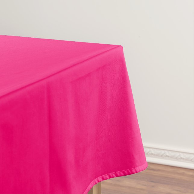 Neon Pink Custom Tablecloth – Bulk Orders (In Situ)