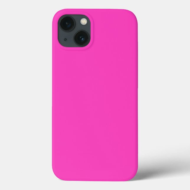 Neon pink drawstring Case-Mate iPhone case (Back)