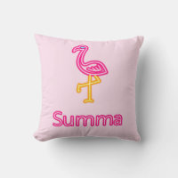 Neon Pink Flamingo Summa (Summer)
