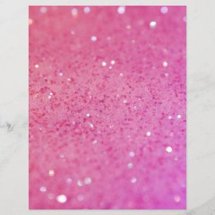 Neon Pink Glitter Sparkle Flyer