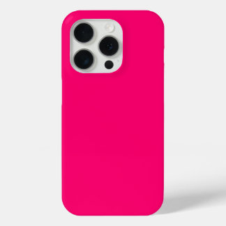 Neon Pink iPhone 15 Pro Case – Customisable
