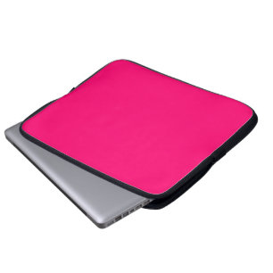 Neon Pink Laptop Sleeve – Customisable & Stylish