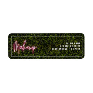 Neon Pink Makeup Artist Cosmetologist Professional