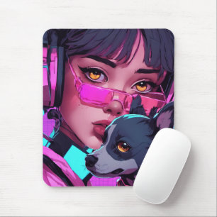 Neon Pink - Mouse Mat