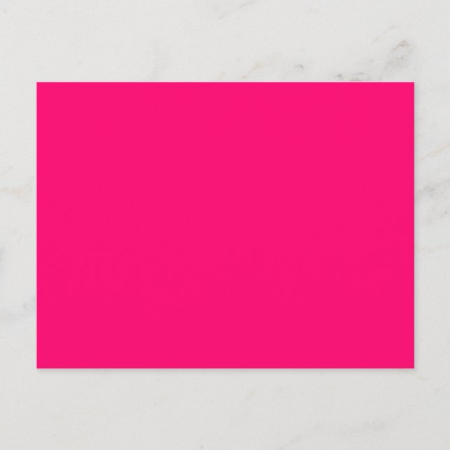 Neon Pink Postcard – Custom & Bulk Orders (Front)
