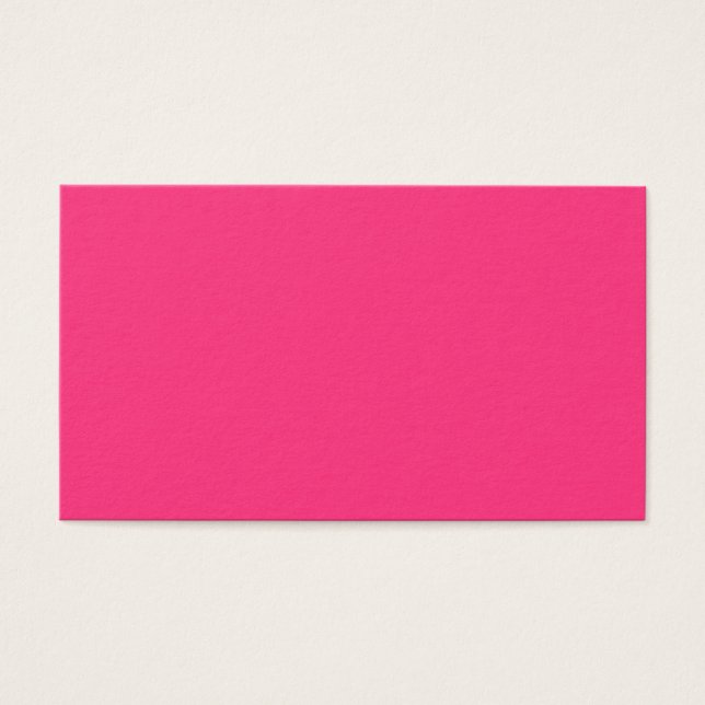 Neon Pink Profile Card (Front)