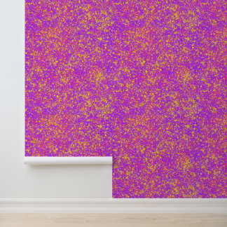Neon Pink Purple Yellow Paint Splatter Texture Wallpaper