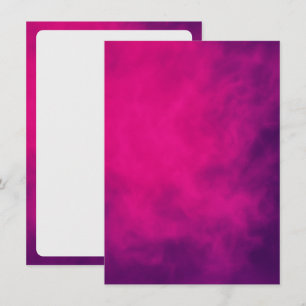 Neon Pink Smoke Event Invitation – Customisable