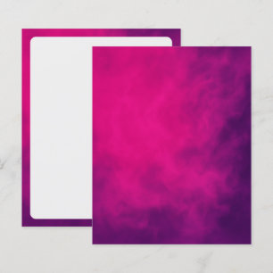 Neon Pink Smoke Event Paper Sheet – Customisable