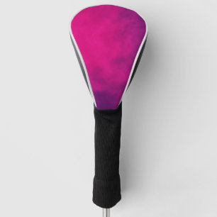 Neon Pink Smoke Hybrid Golf Cover – Customisable