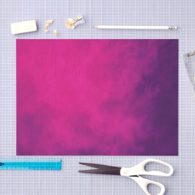 Neon Pink Smoke Tissue Paper – Customisable (Craft)