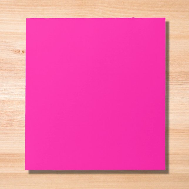 Neon Pink Solid Color Notepad (Creator Uploaded)