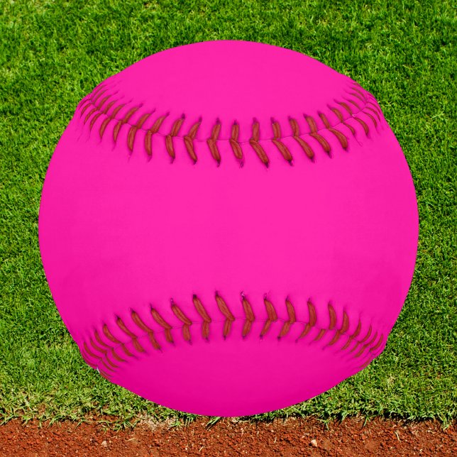 Neon Pink Solid Colour Baseball (Creator Uploaded)