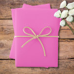 Neon Pink Solid Colour | Classic | Elegant Wrapping Paper Sheet<br><div class="desc">Neon Pink Solid Colour | Neon Colours | Classic | Elegant | Trendy | Stylish | Professional Design</div>